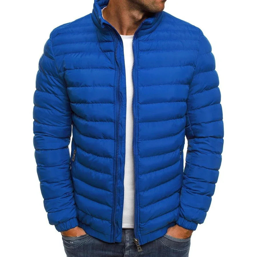 Veste Homme Hiver À Manches Longues Éclair Fermeture
