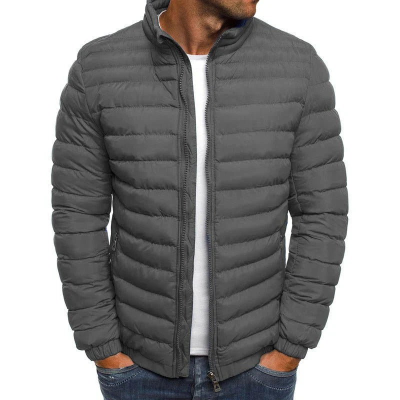 Veste Homme Hiver À Manches Longues Éclair Fermeture