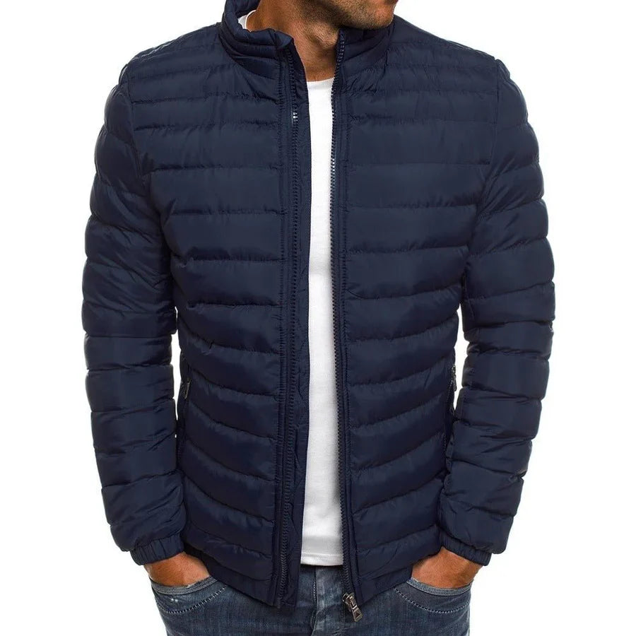 Veste Homme Hiver À Manches Longues Éclair Fermeture