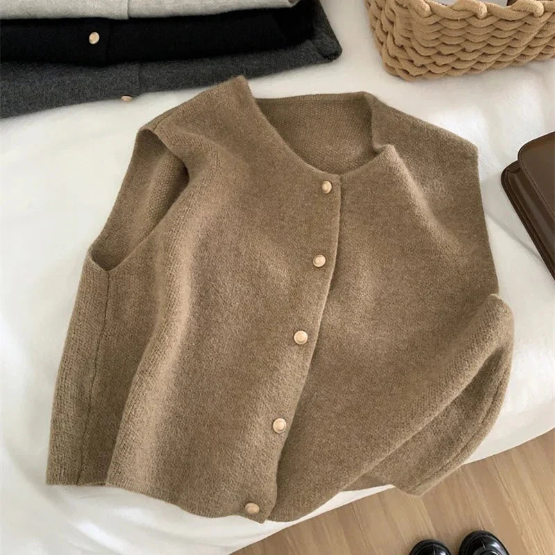 Gilet Élégant Femme Sans Manches