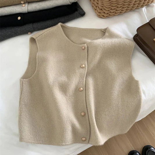 Gilet Élégant Femme Sans Manches - luxestyle