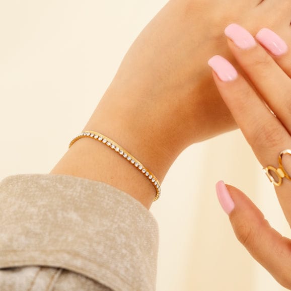 Bracelet de Luxe aux Pierres Brillantes avec Offre 2 pour 1 Gratuit - LuxeStyle