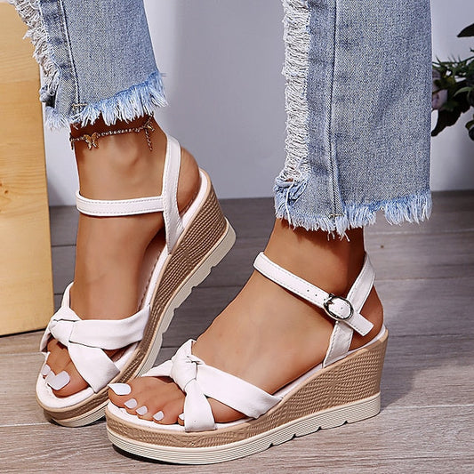 Sandales Hauts Talons Féminines - Sandales Élégantes à Lanières - LuxeStyle