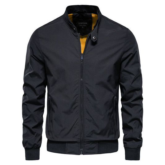 Veste Homme Hiver – Doudoune Élégante et Légère avec Col Montant - LuxeStyle