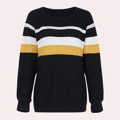 FREDA - Pull tricoté à la mode pour les femmes