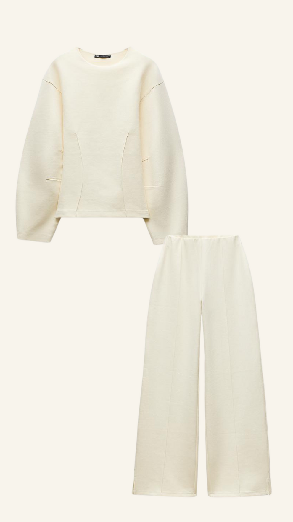 Ensemble Deux Pièces Confort Femme - Haut Large et Pantalon Élégant - LuxeStyle