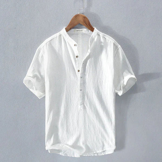 Chemise Homme Été Manches Longues Décontractée - LuxeStyle