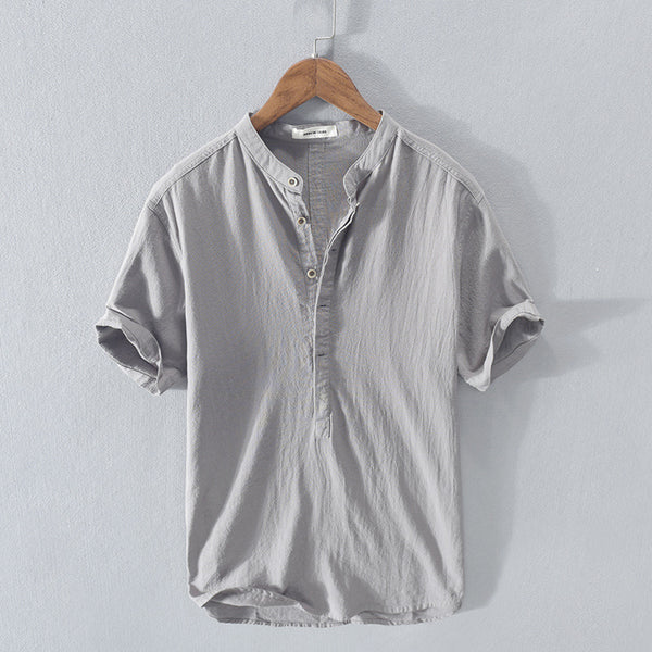 Chemise Homme Été Manches Longues Décontractée