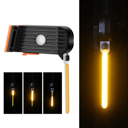 Veste de Cyclisme Visible avec Lumières LED pour Sécurité Route