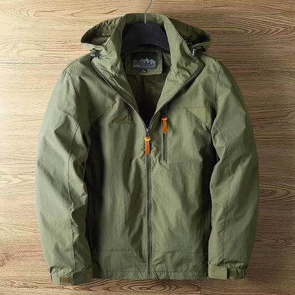 Veste de Randonnée Homme avec Capuche Amovible pour Activités Extérieures