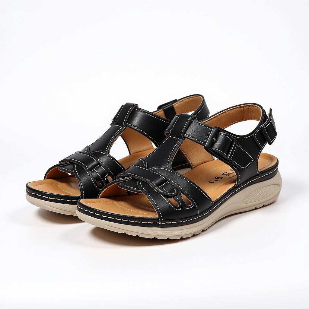 Sandales Femmes Tendances - Chaussures Plates Confort pour Été - LuxeStyle