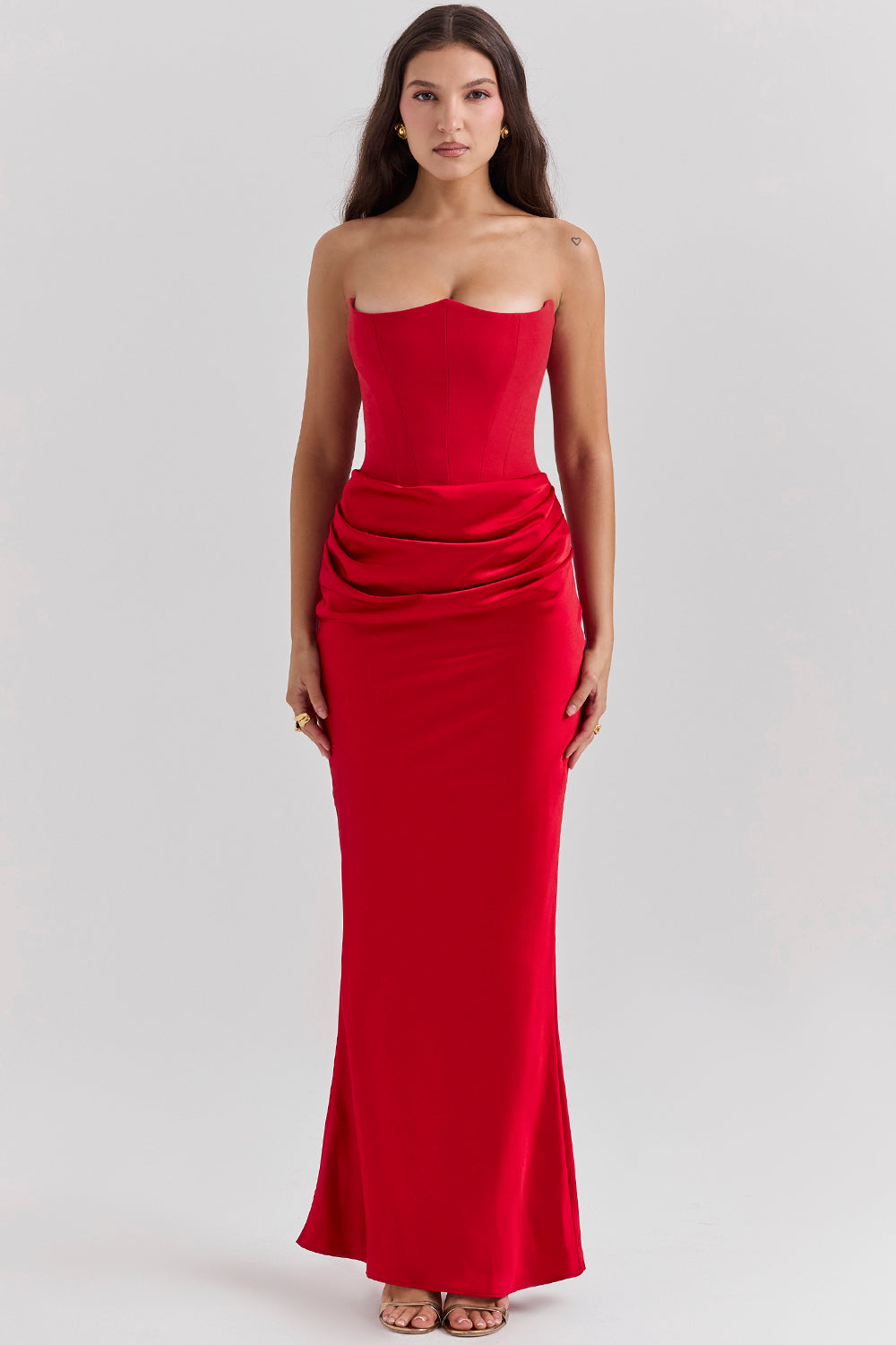 Robe de Soirée Élégante Femme | Corset Cintré | Chic Cocktail