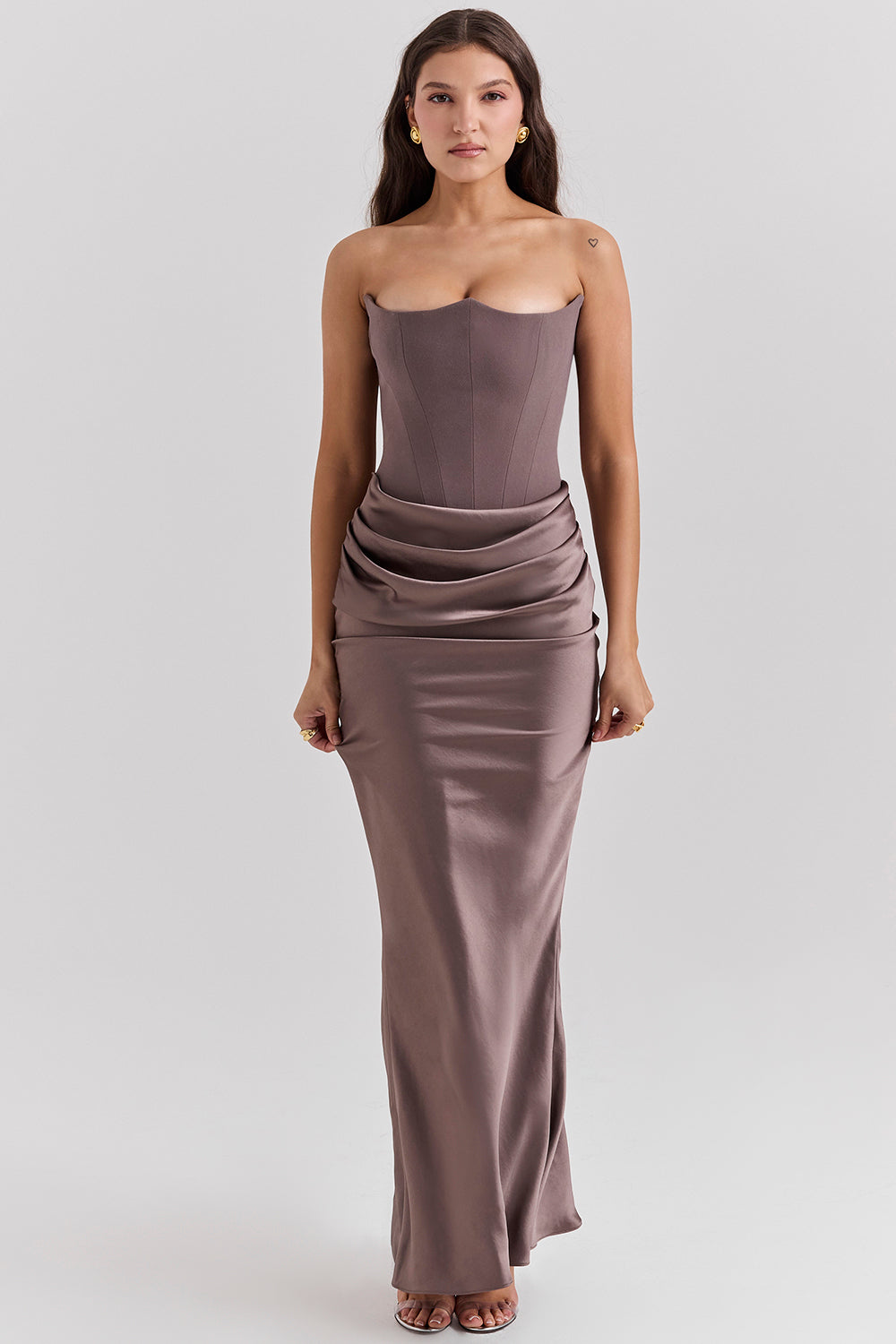 Robe de Soirée Élégante Femme | Corset Cintré | Chic Cocktail