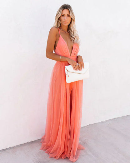 Robe Longue Féminine et Légère pour Femme
