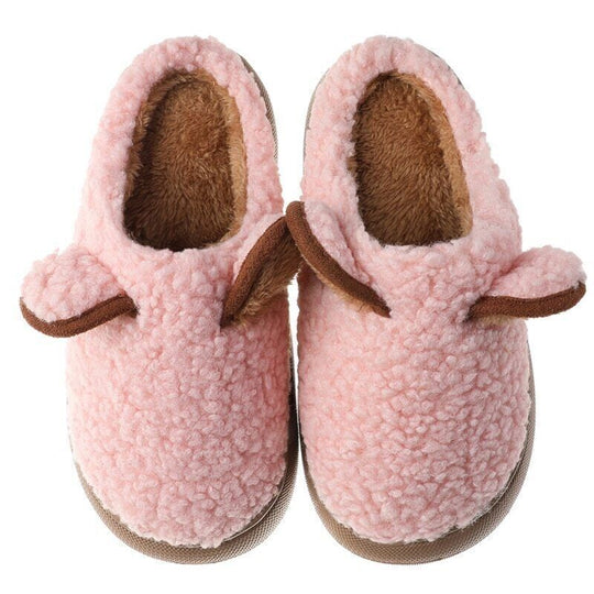 Chaussons Mignons Douillet en Peluche pour Domicile