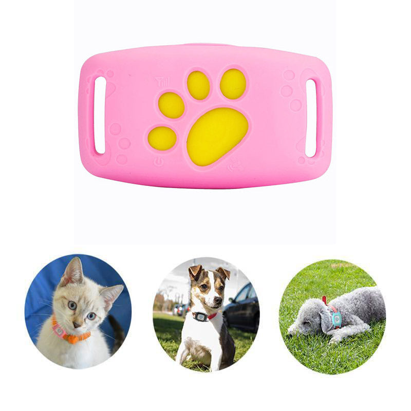 Traceur GPS Animal de Compagnie Rose avec Clip - LuxeStyle