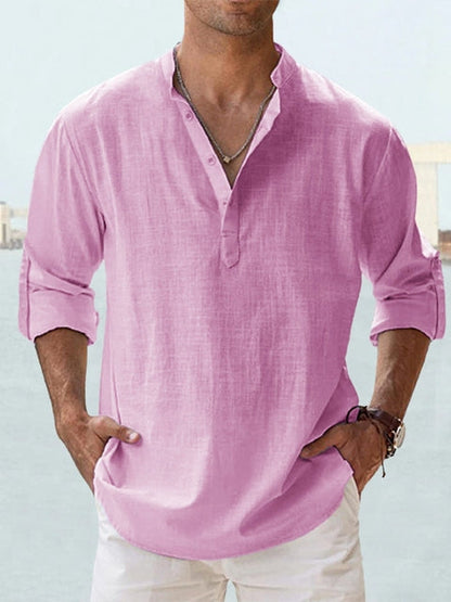 Theo™ – Chemise Homme en Lin Légère et Élégante pour Été