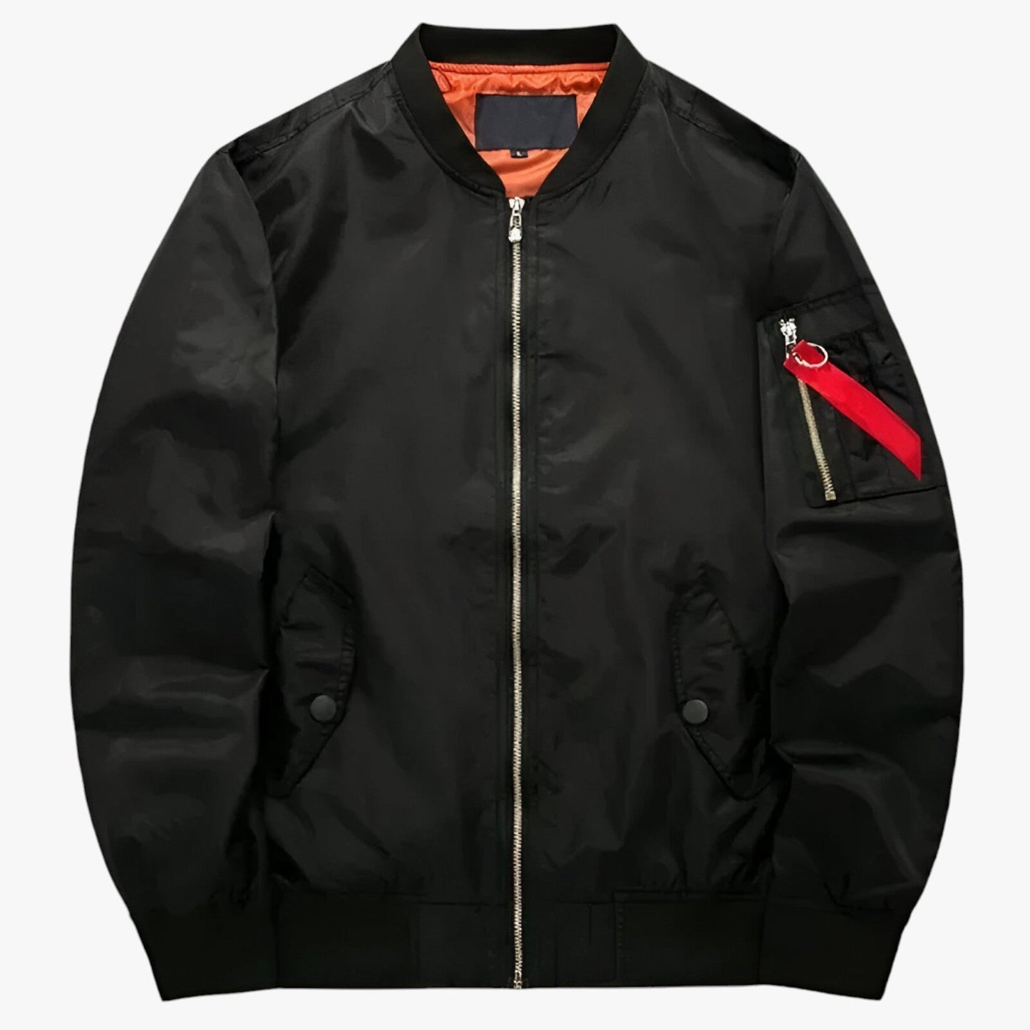 Blouson homme militaire vert olive intérieur contrastant