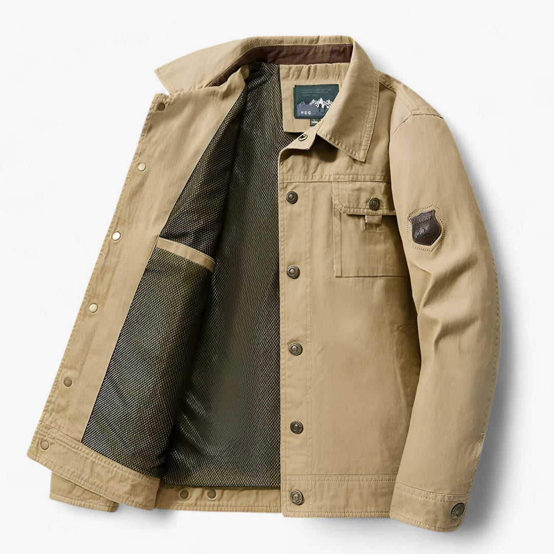 Veste Parka Militaire Élégante Multipoche