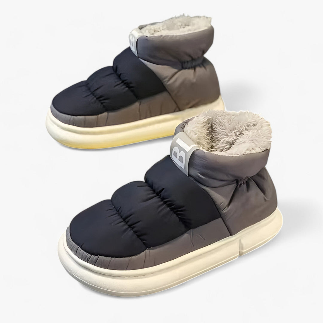Bottes Hiver Unisexes Doublure Chaude Imperméables - LuxeStyle