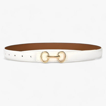 Ceinture Chic avec Boucle Élégante et Design Timeless