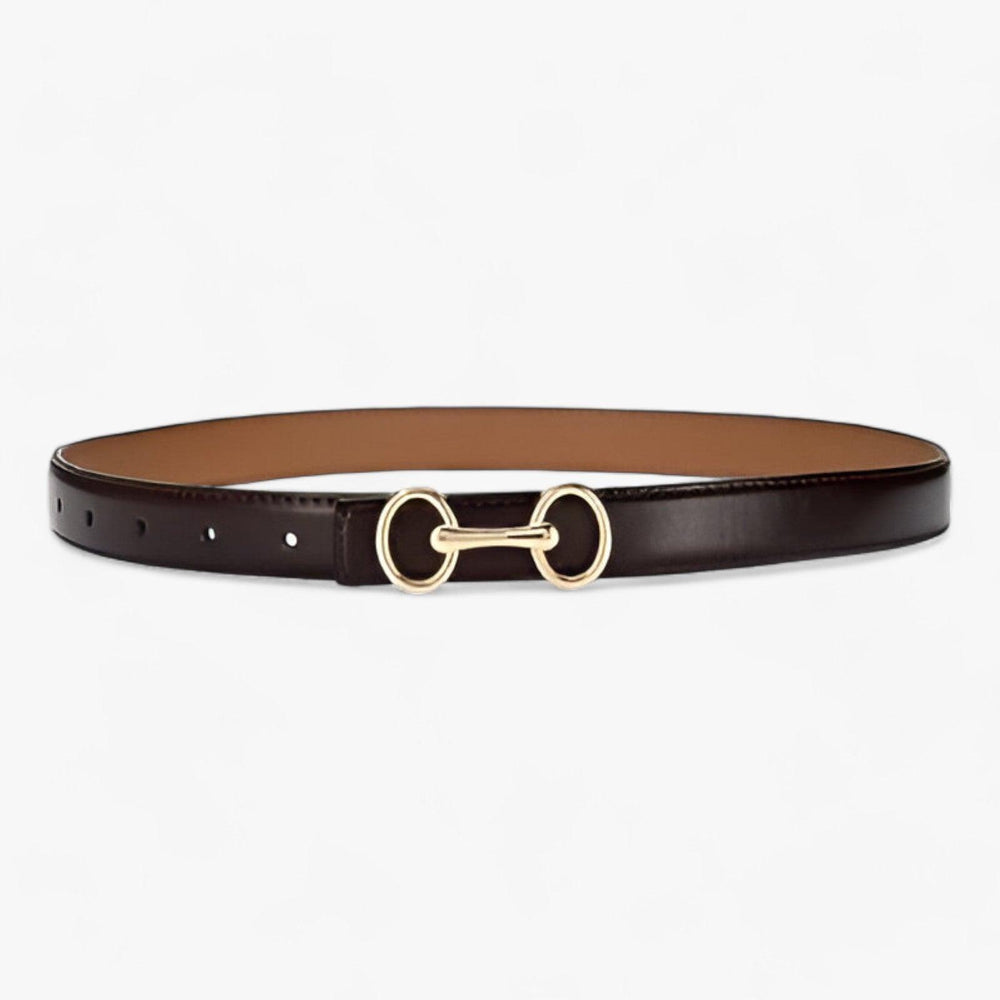 Ceinture Chic avec Boucle Élégante et Design Timeless