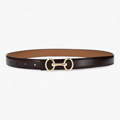 Ceinture Chic avec Boucle Élégante et Design Timeless