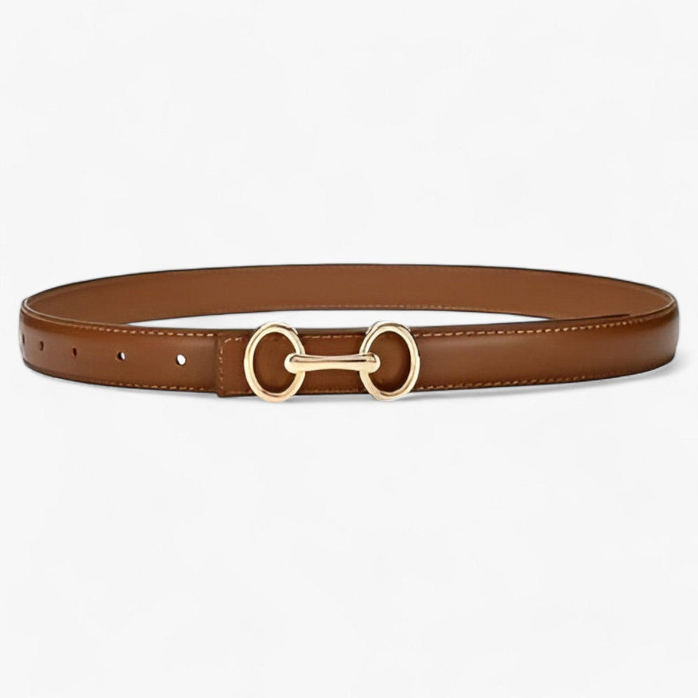 Ceinture Chic avec Boucle Élégante et Design Timeless