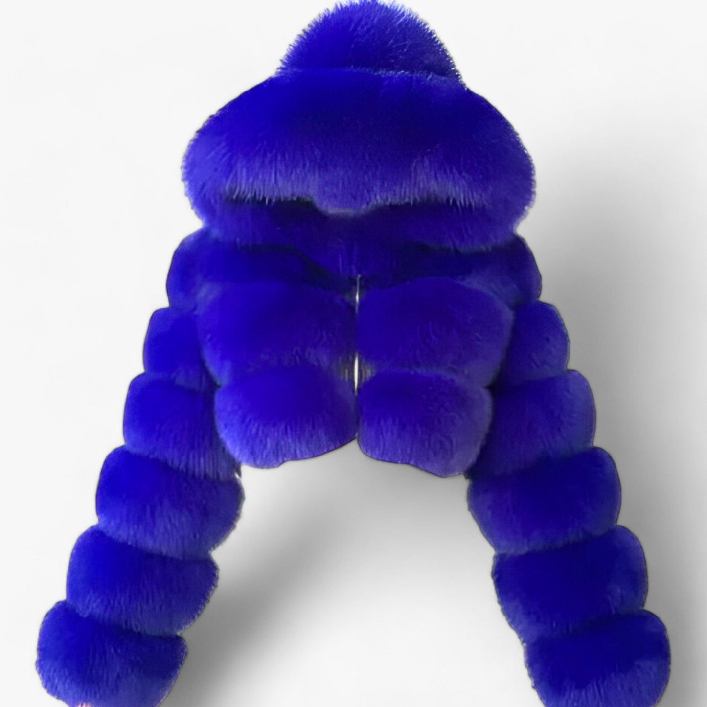 Manteau Chic à Capuche Longues Manches Éclair
