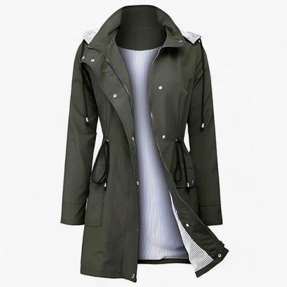 Veste Femme Chic à Manches Longues Boutonnée