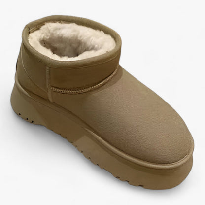 Bottes Hiver Chaudes et Élégantes en Peluche