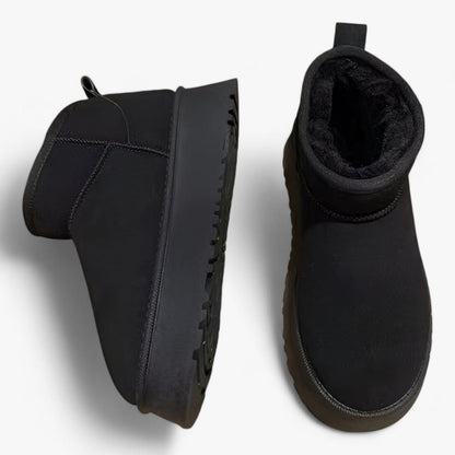 Bottes Hiver Chaudes et Élégantes en Peluche