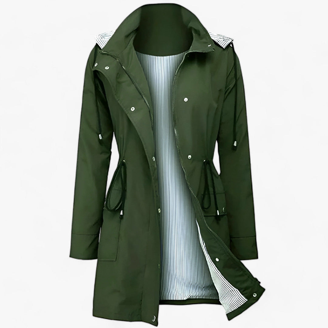 Veste Femme Chic à Manches Longues Boutonnée