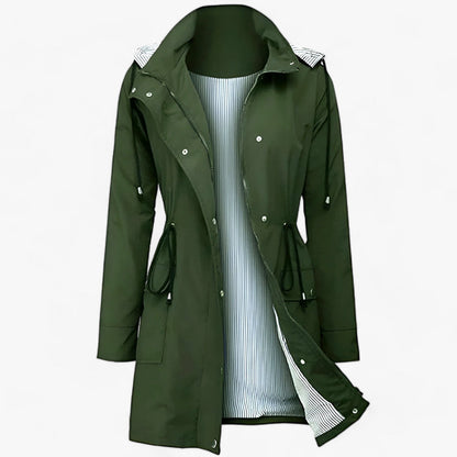 Veste Femme Chic à Manches Longues Boutonnée