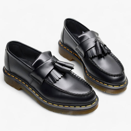 Chaussures de ville confortables à talon épais et détails brodés - LuxeStyle