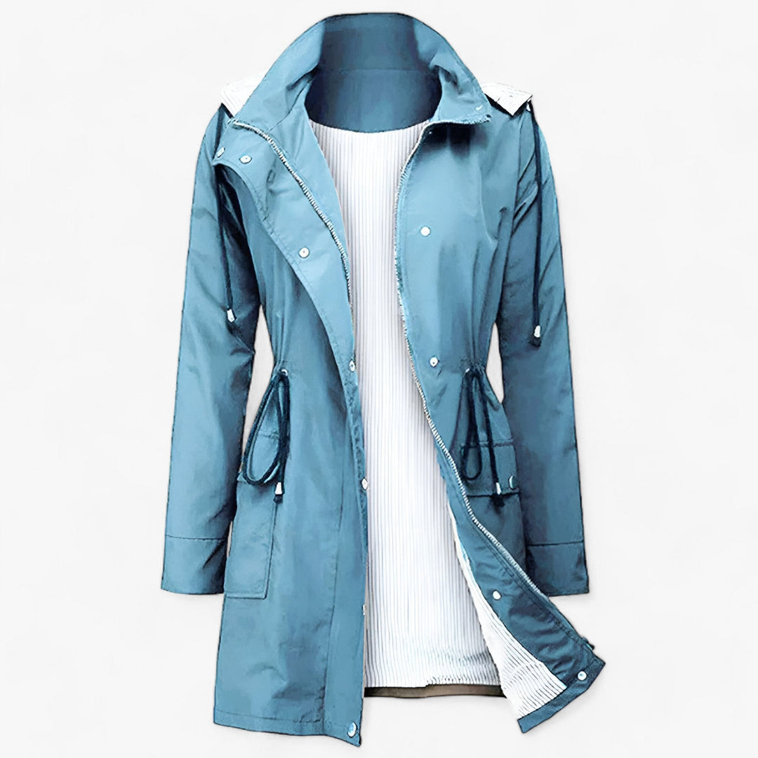 Veste Femme Chic à Manches Longues Boutonnée