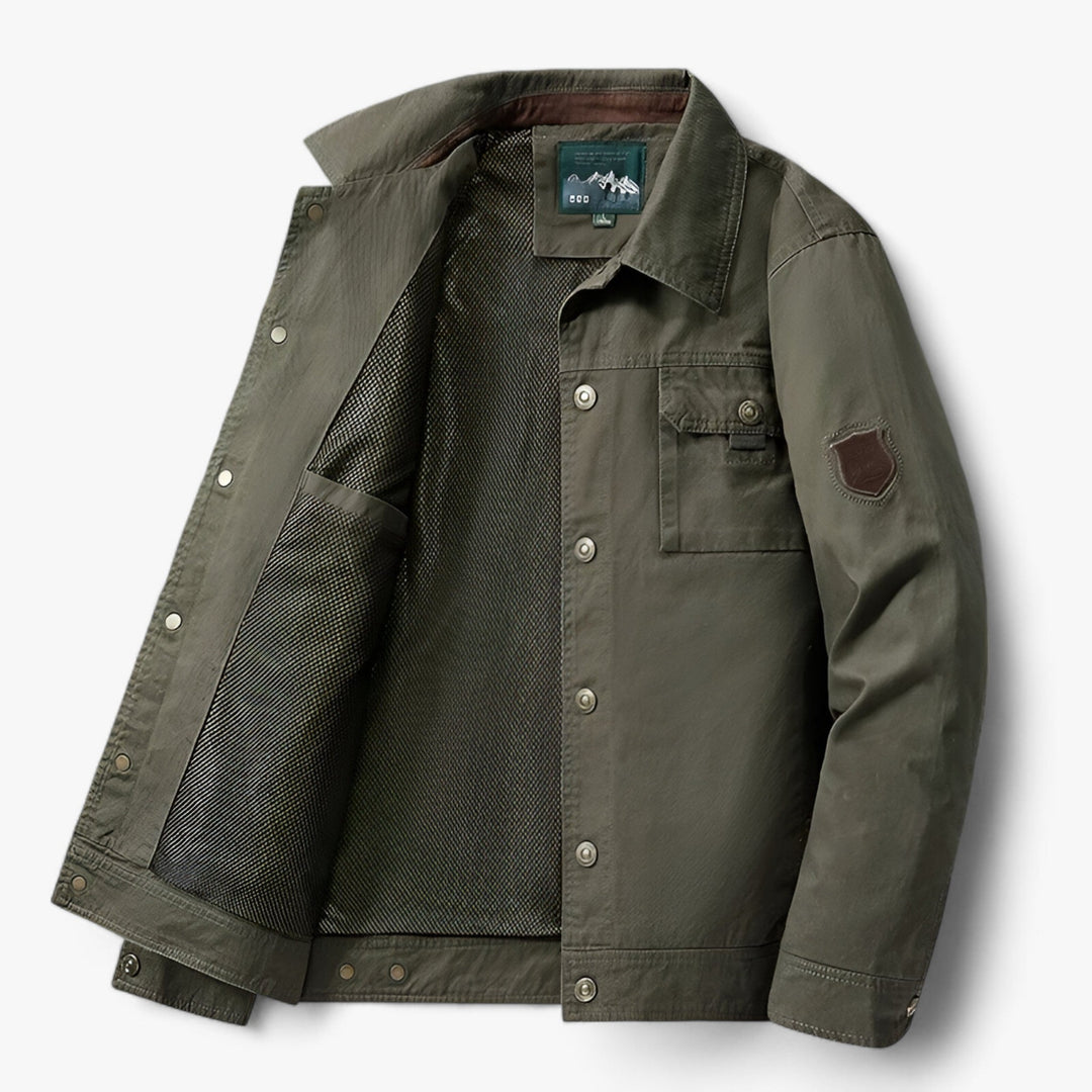 Veste Parka Militaire Élégante Multipoche