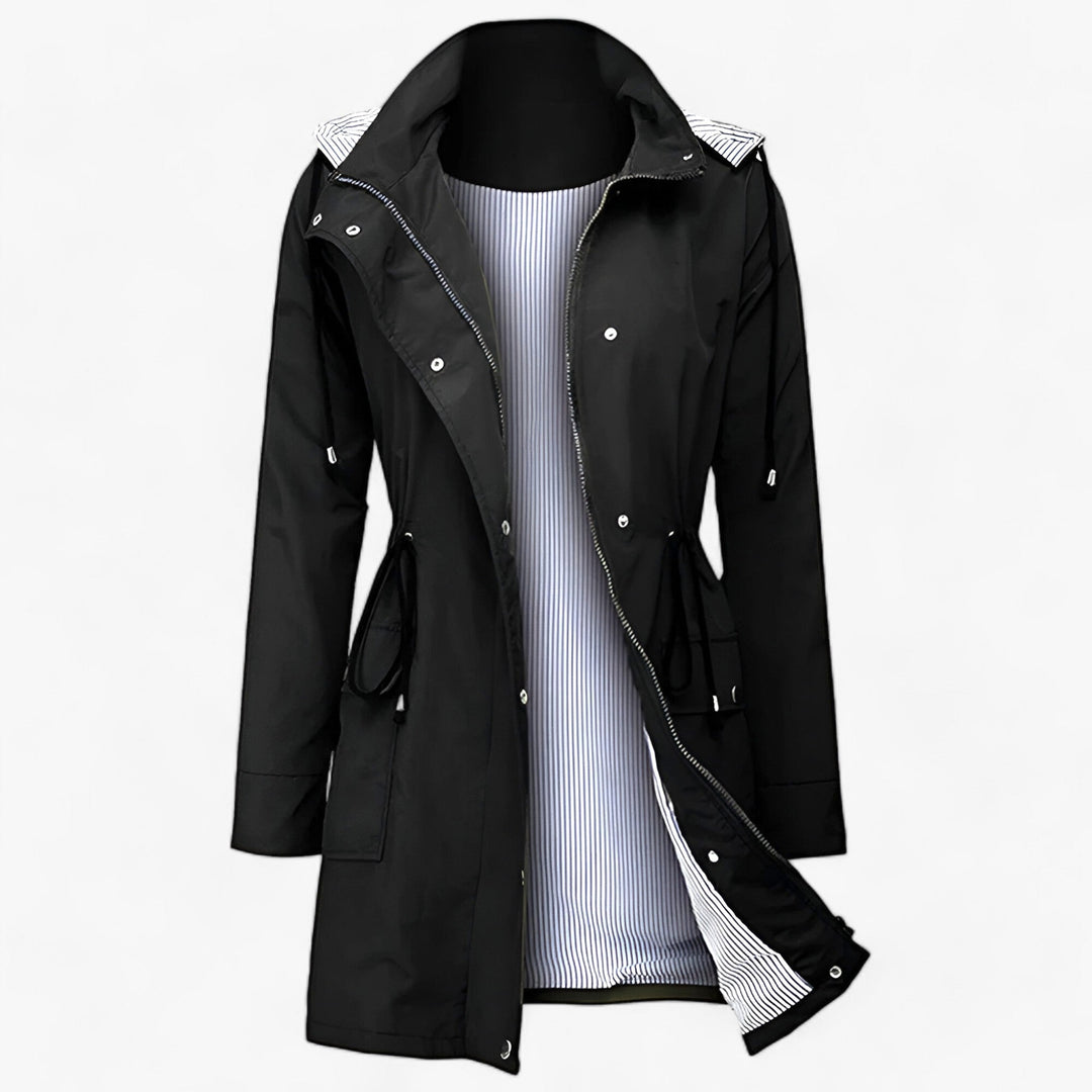 Veste Femme Chic à Manches Longues Boutonnée