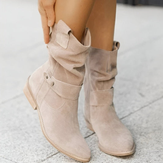 Bottes Chic à Lacets avec Semelle Grip - LuxeStyle