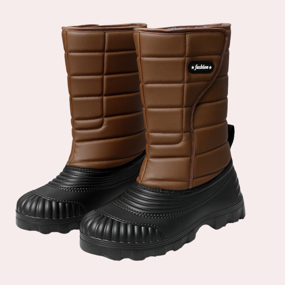 JHASE - Bottes d'Hiver Modernes pour Hommes