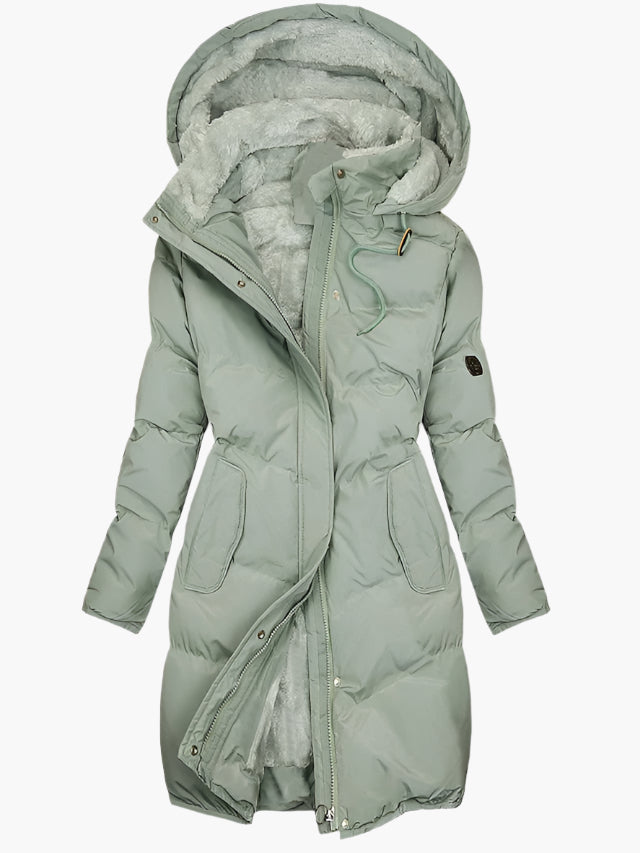 Veste féminine polaire douce et imperméable - LuxeStyle