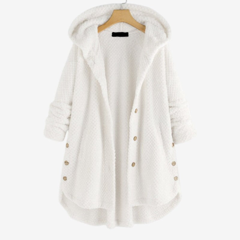 Veste à Capuche Femme Hiver avec Poches