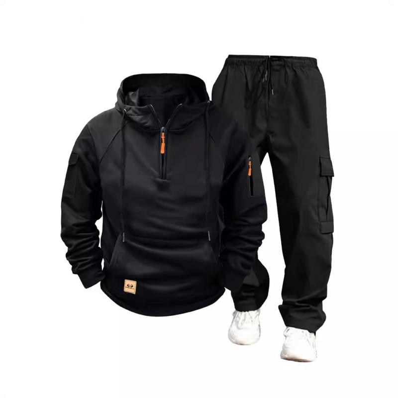 Tenue Décontractée Homme: Sweat Capuche et Pantalon Jogging