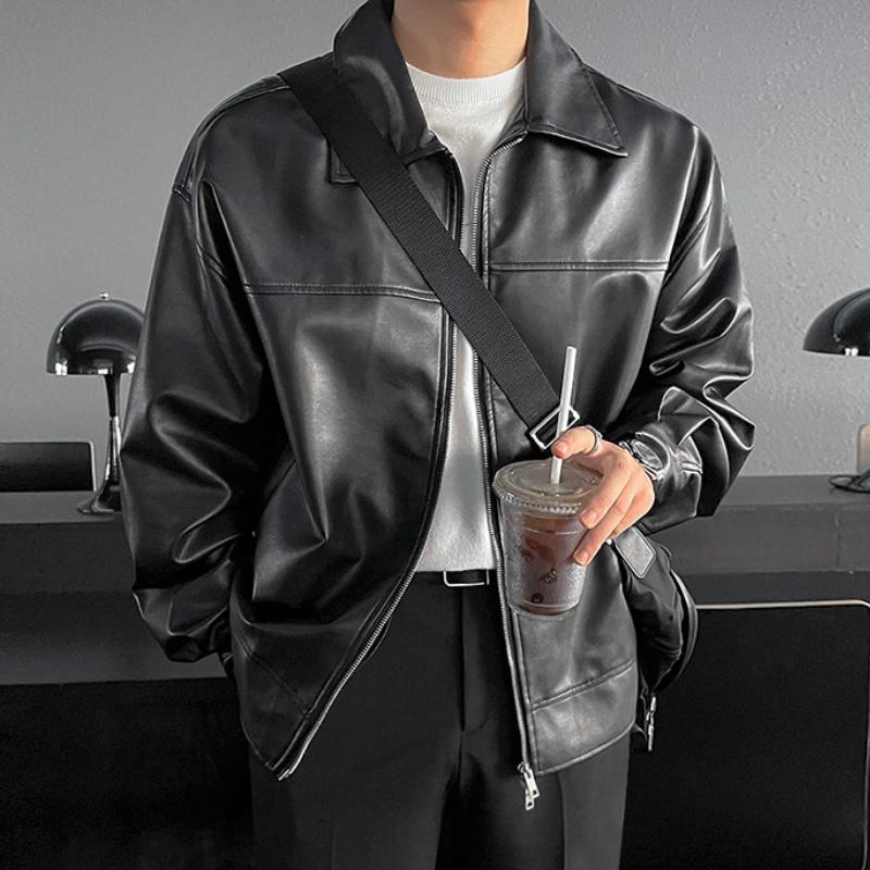 Veste Zippée Classique pour Homme avec Col Montant - Parfaite pour les Saisons Froides - LuxeStyle
