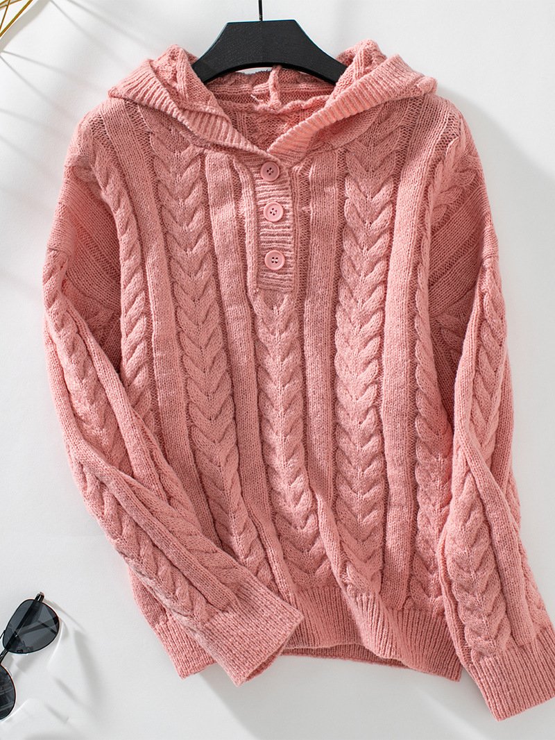 Pull Capuche Femme Hiver Douillet Élégant