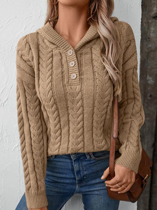 Pull Capuche Femme Hiver Douillet Élégant - LuxeStyle