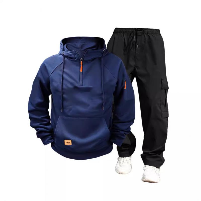 Tenue Décontractée Homme: Sweat Capuche et Pantalon Jogging