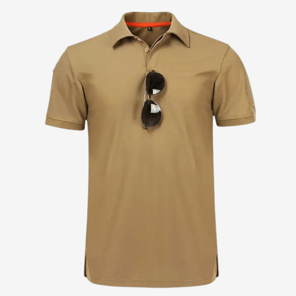 Polo léger à manches courtes pour homme - luxestyle