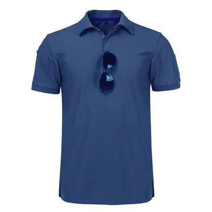 Polo léger à manches courtes pour homme