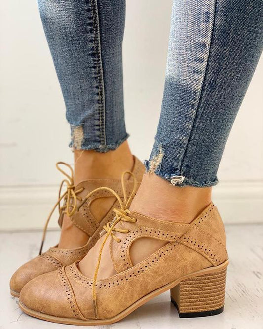 Chaussures confort femmes élégantes rétro - LuxeStyle